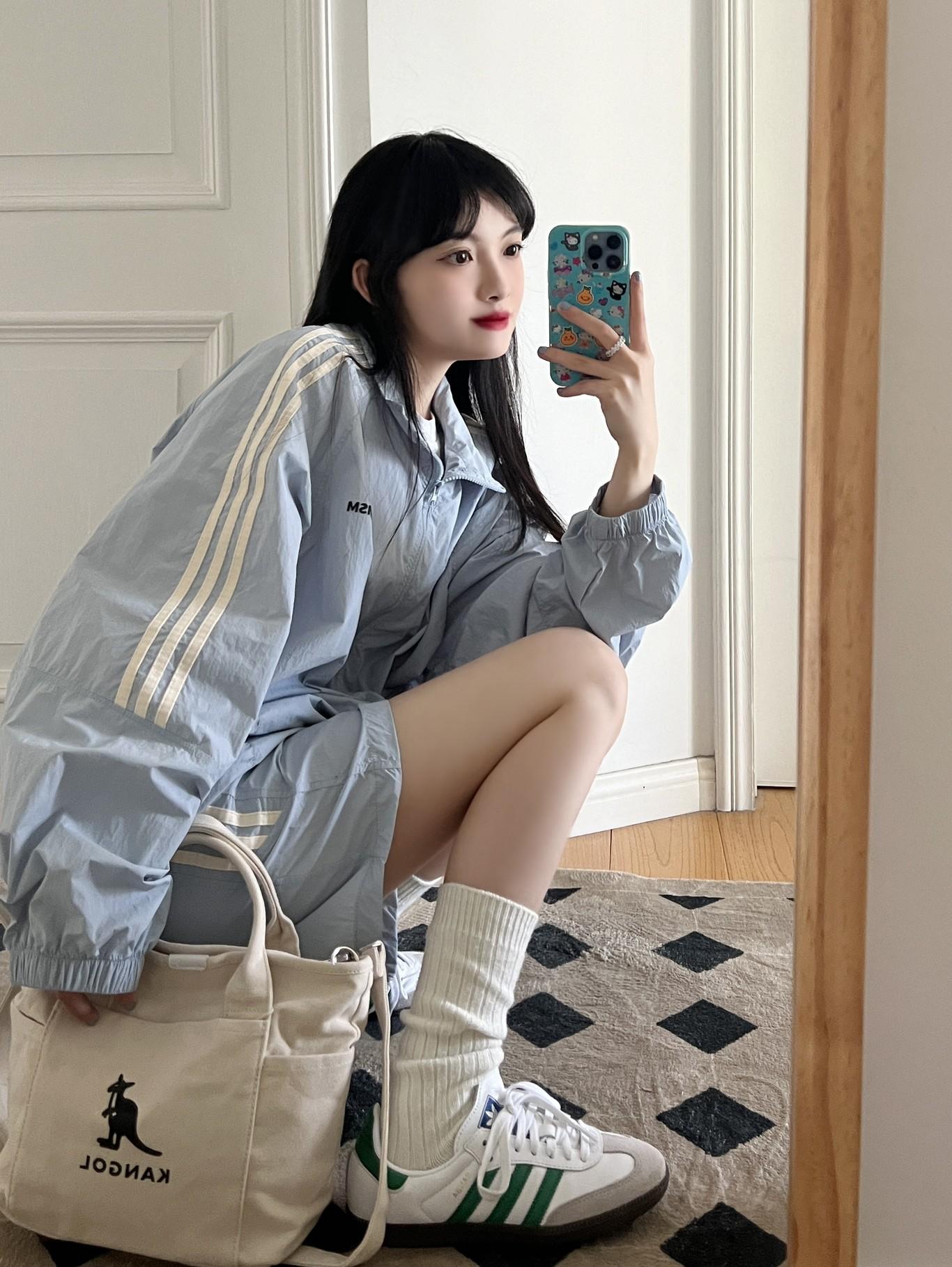 adidas girl👧🏻✖️颜值抗打的防晒衣穿搭🧊